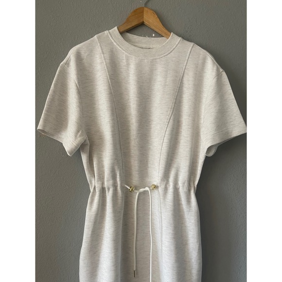 Varley Dress Drawstring Waist Jersey Mini Dress - Picture 8 of 11